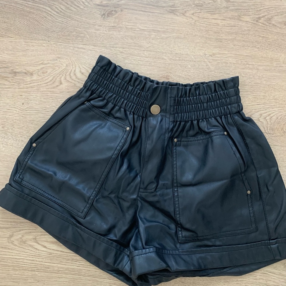 Forever 21 Black High Waist Shorts